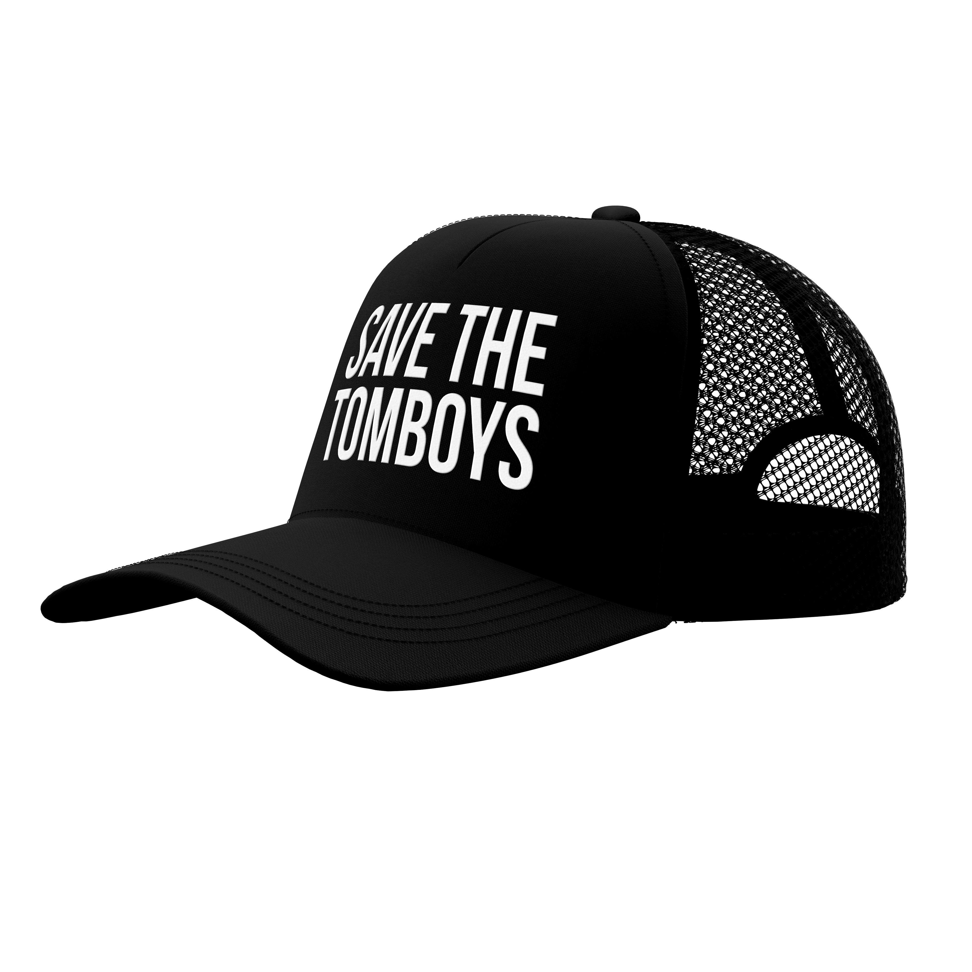 SAVE THE TOMBOYS TRUCKER HAT