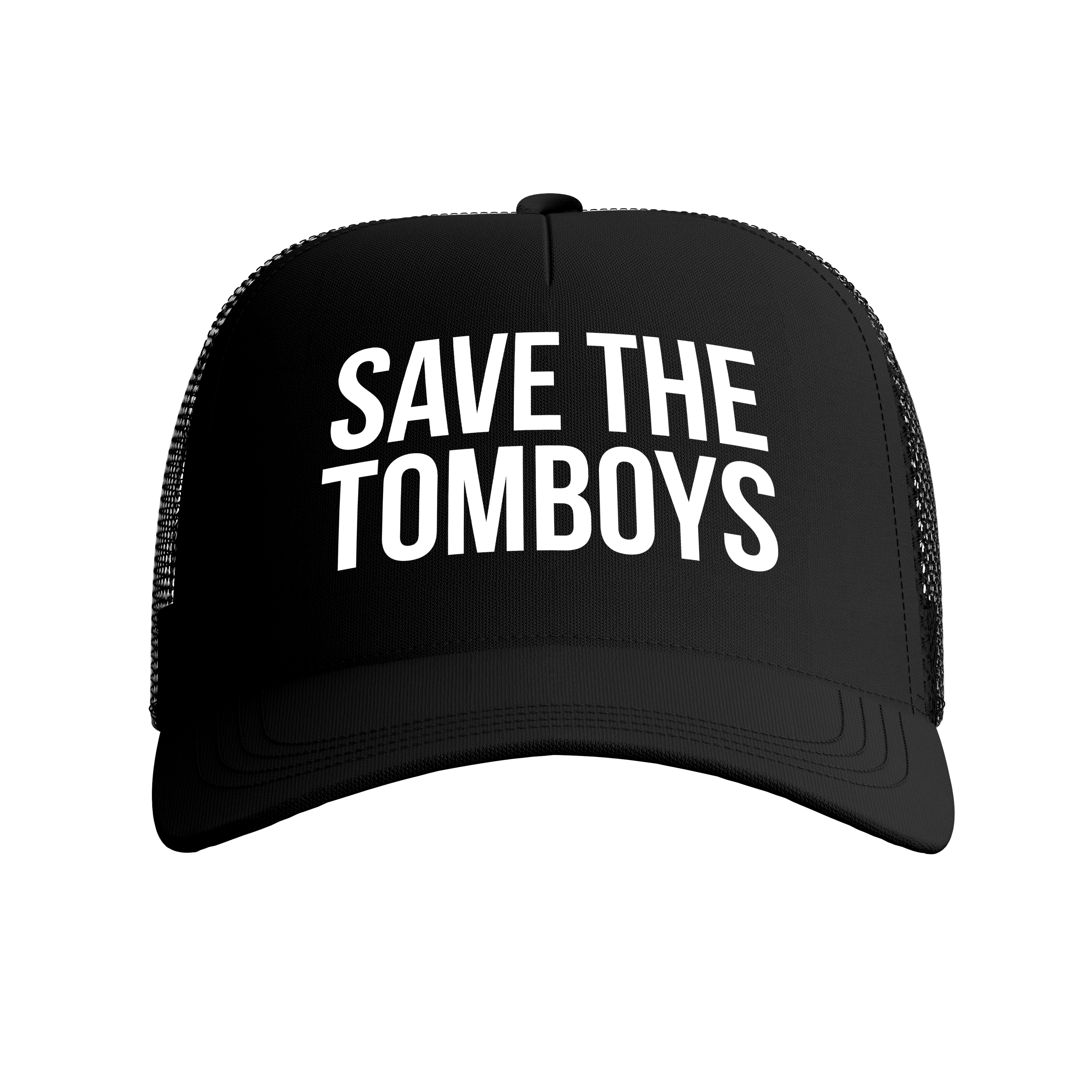 SAVE THE TOMBOYS TRUCKER HAT