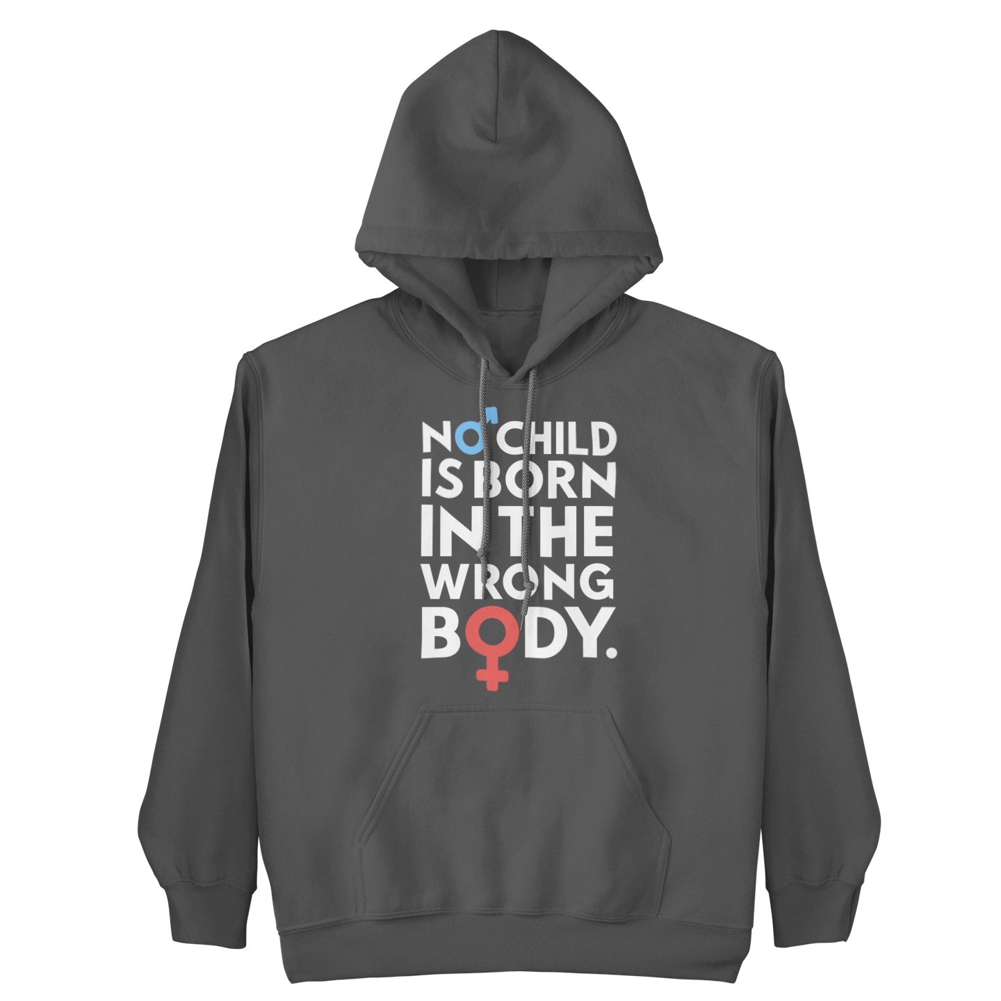 NO CHILD IS BORN IN THE WRONG BODY HOODIE