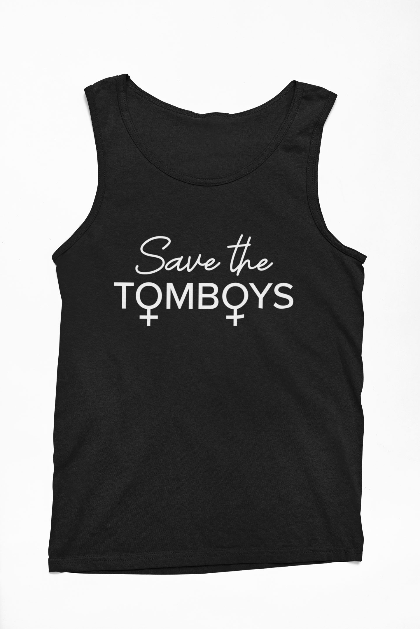 SAVE THE TOMBOYS MEN'S TANK TOP (Copy)