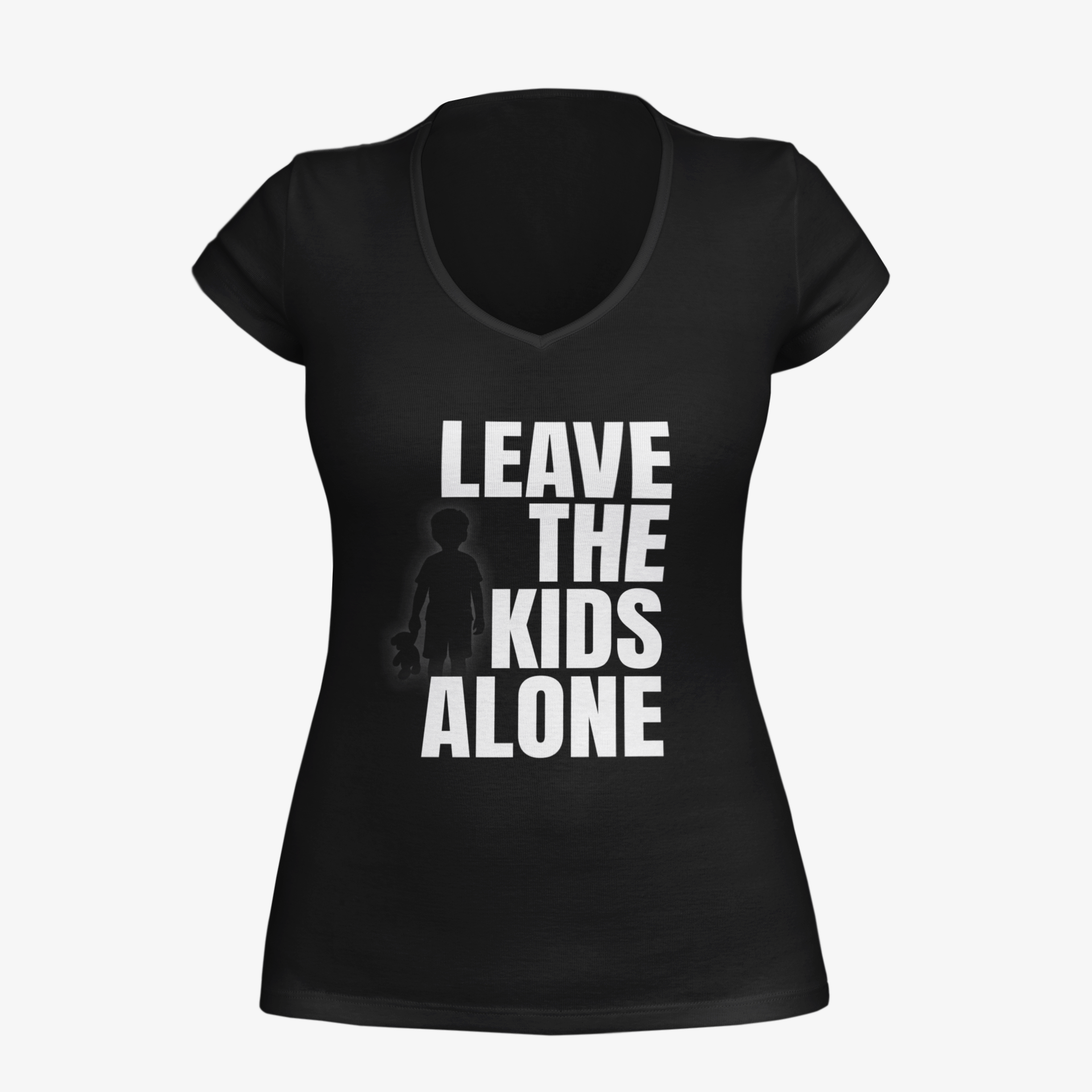 LEAVE THE KIDS ALONE WOMEN'S TEE