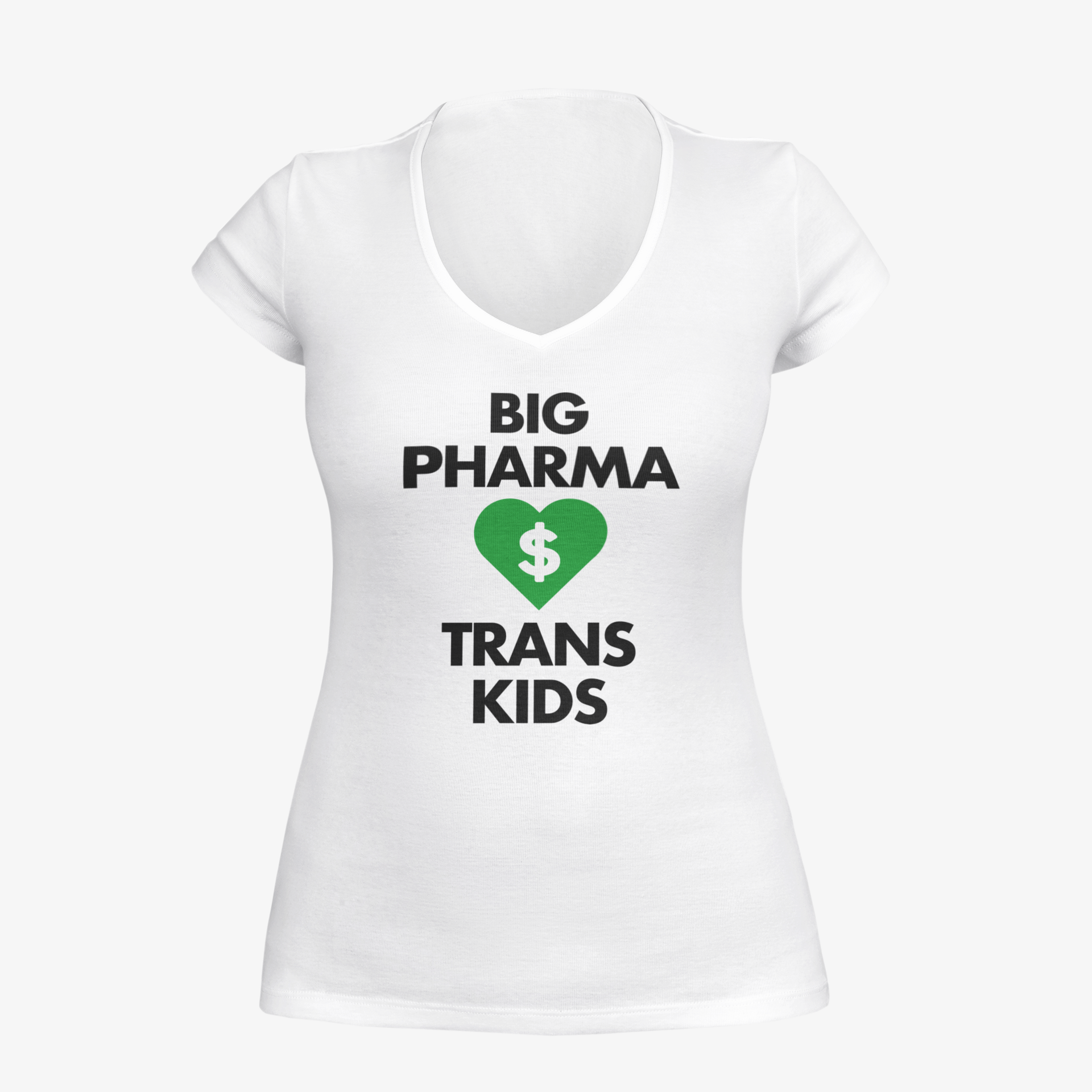 BIG PHARMA LOVES TRANS KIDS WOMEN'S TEE