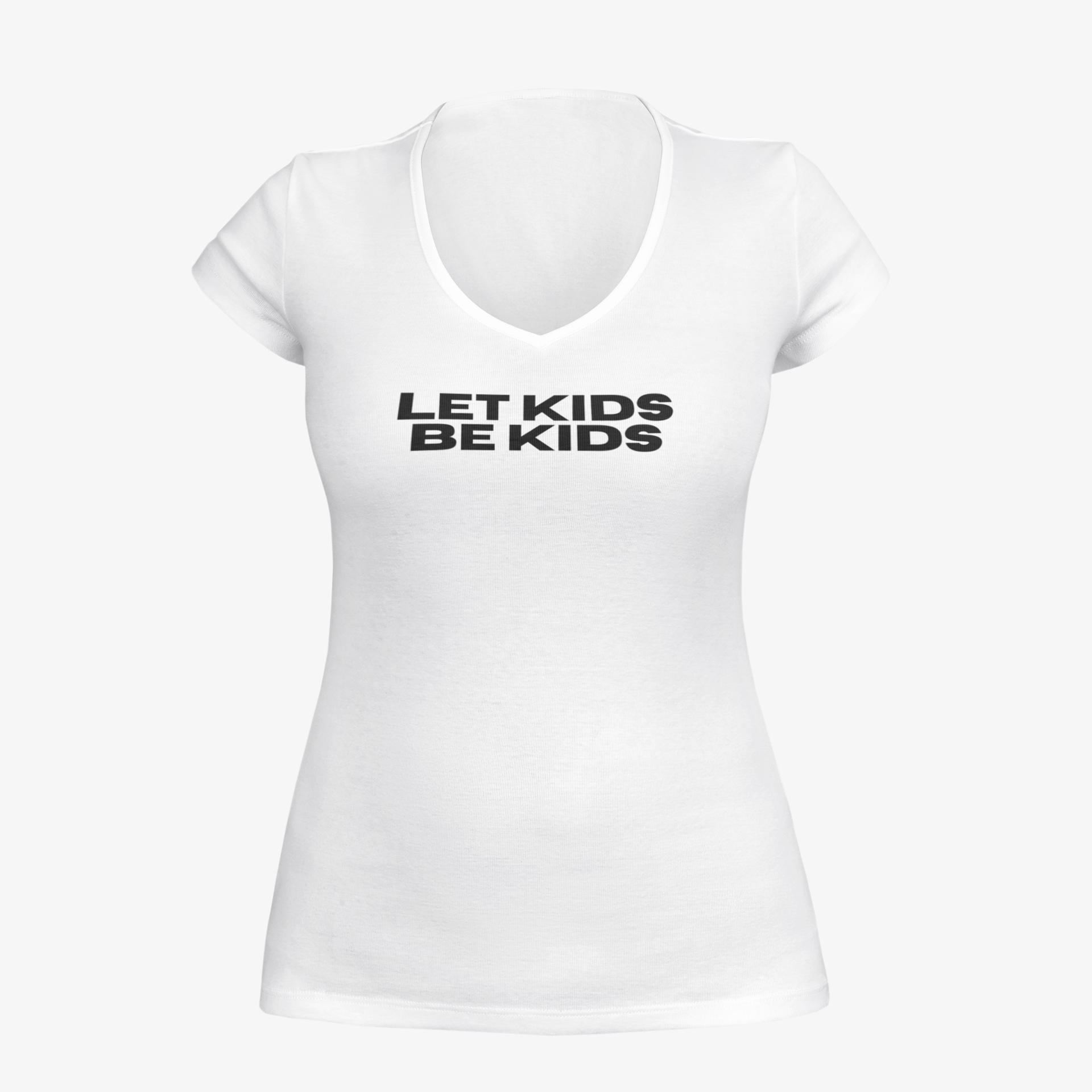 LET KIDS BE KIDS WOMEN'S TEE