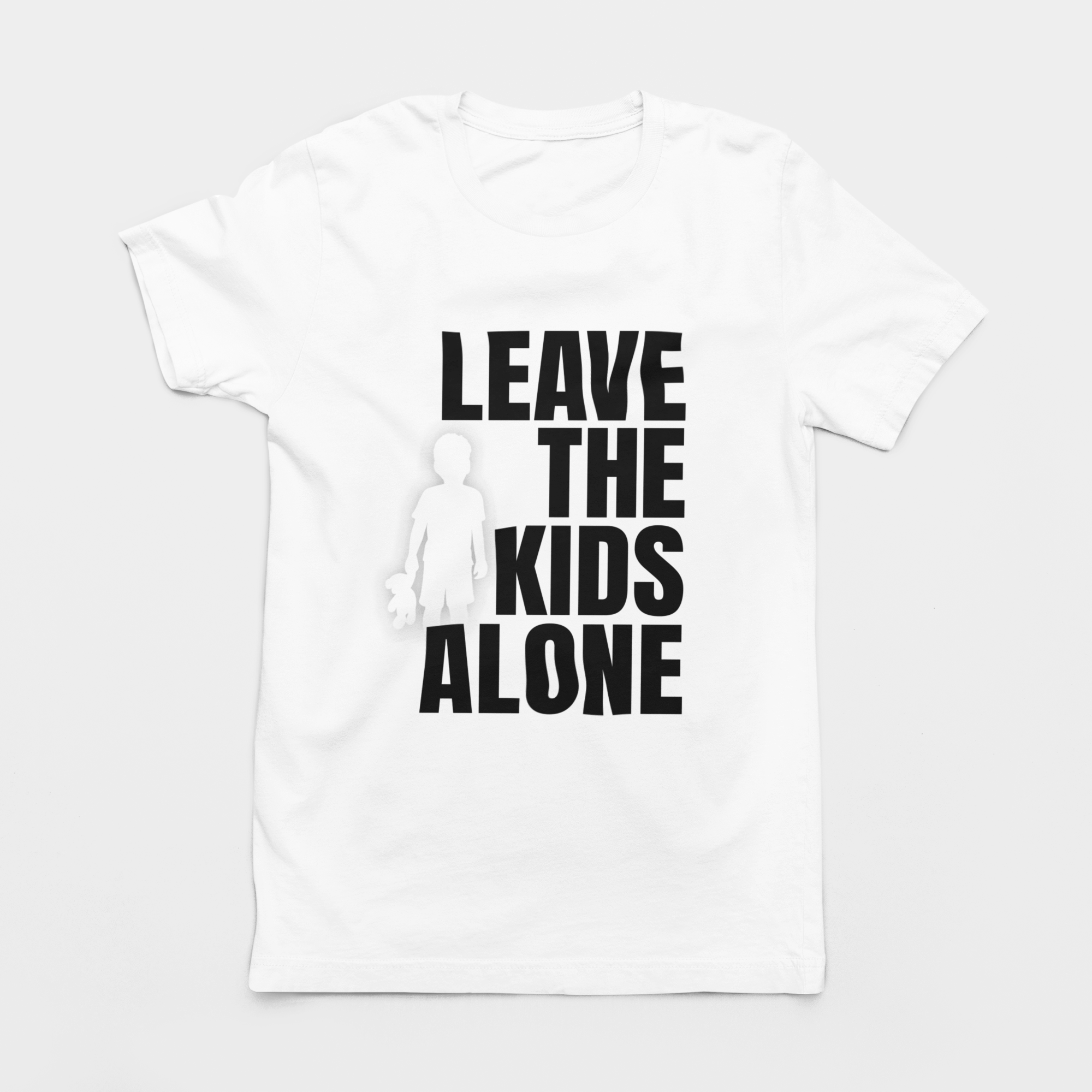LEAVE THE KIDS ALONE UNISEX TEE