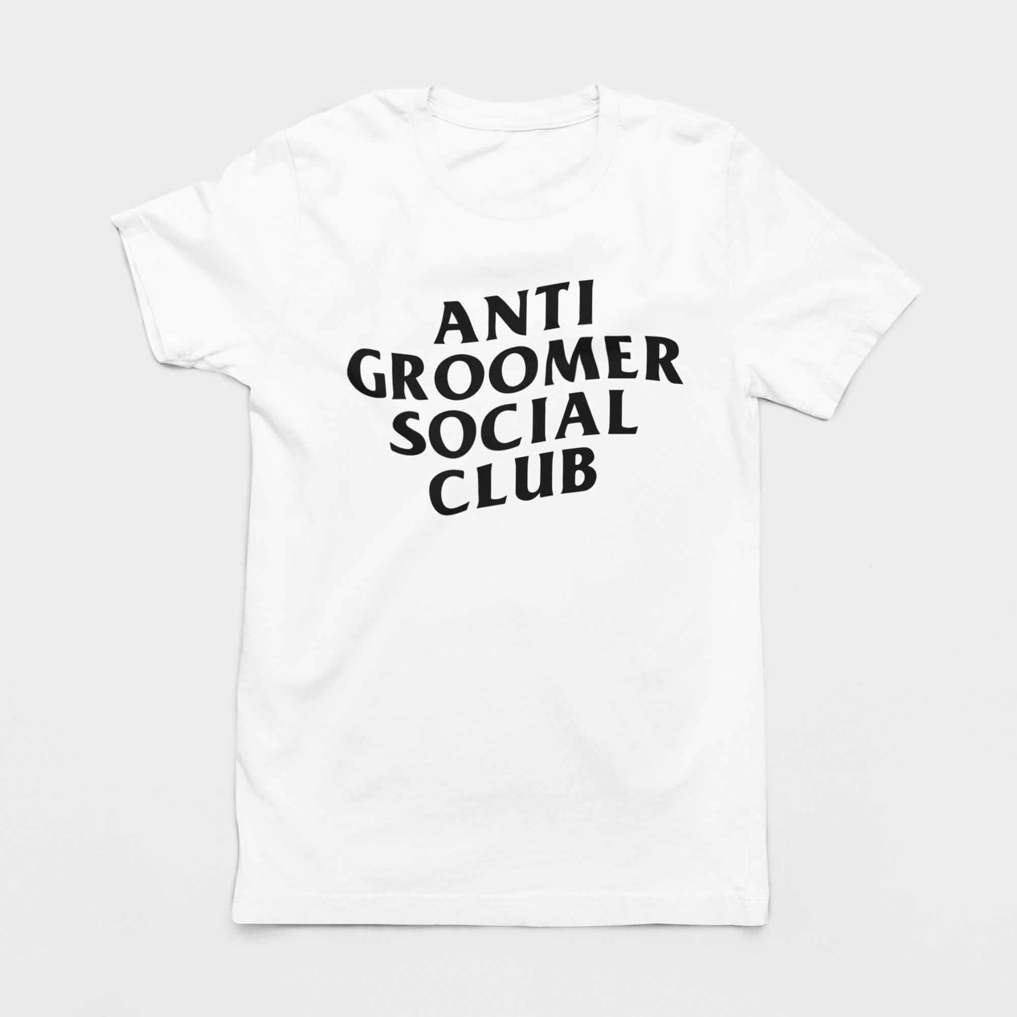 ANTI GROOMER SOCIAL CLUB UNISEX TEE