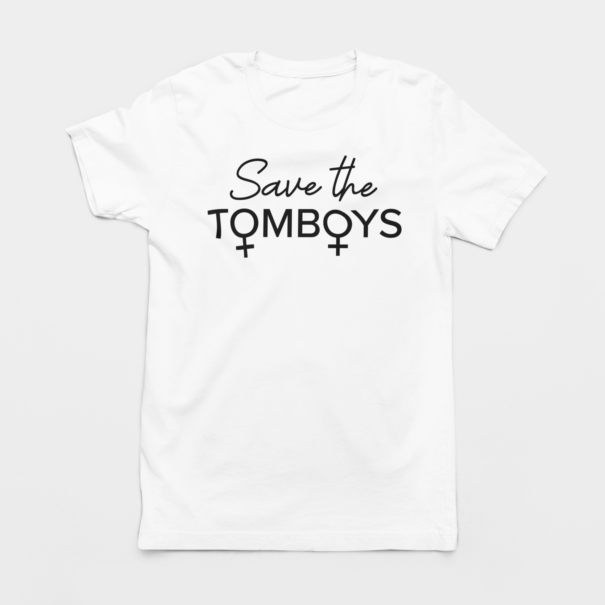 SAVE THE TOMBOYS UNISEX TEE