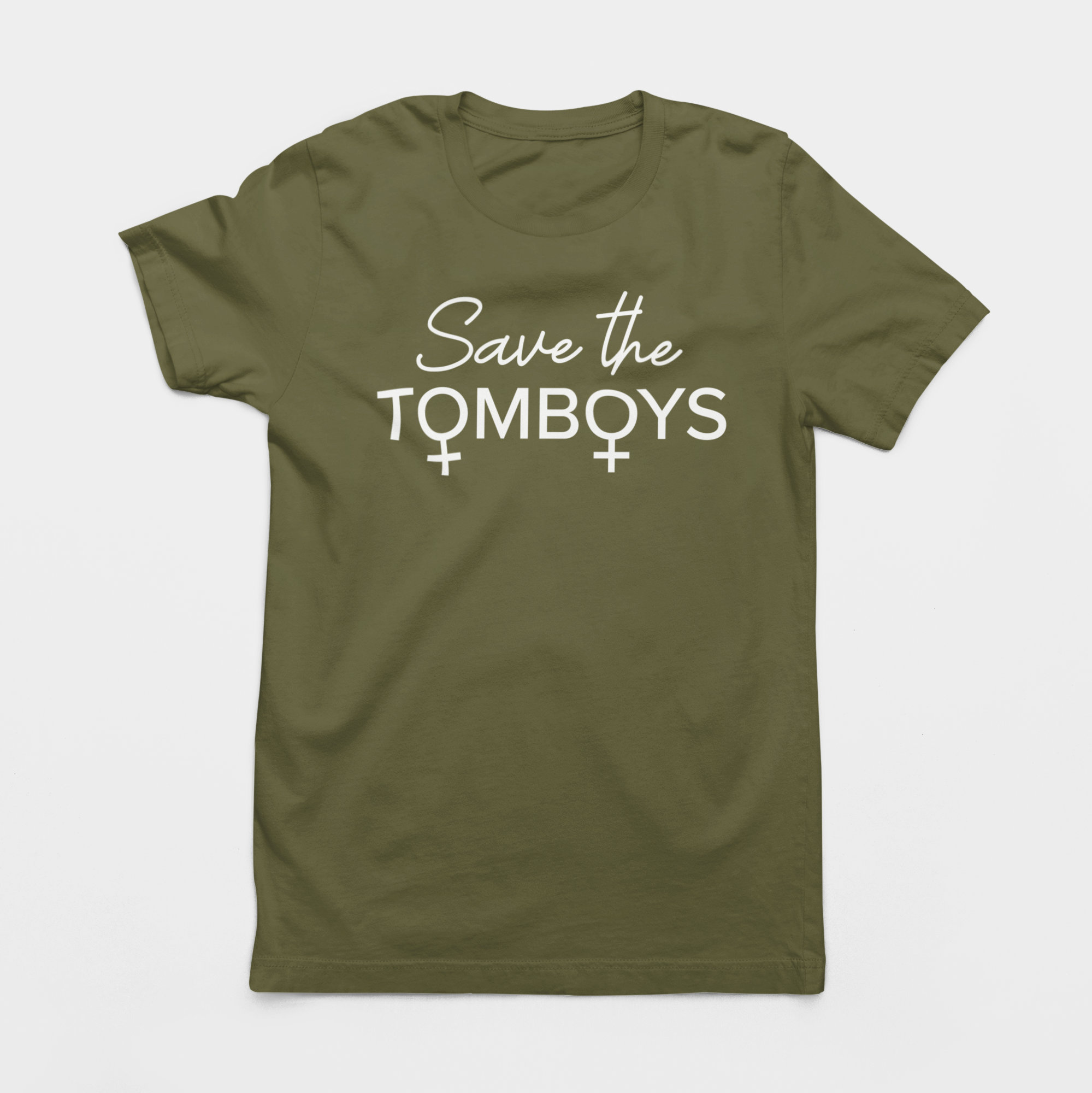 SAVE THE TOMBOYS UNISEX TEE