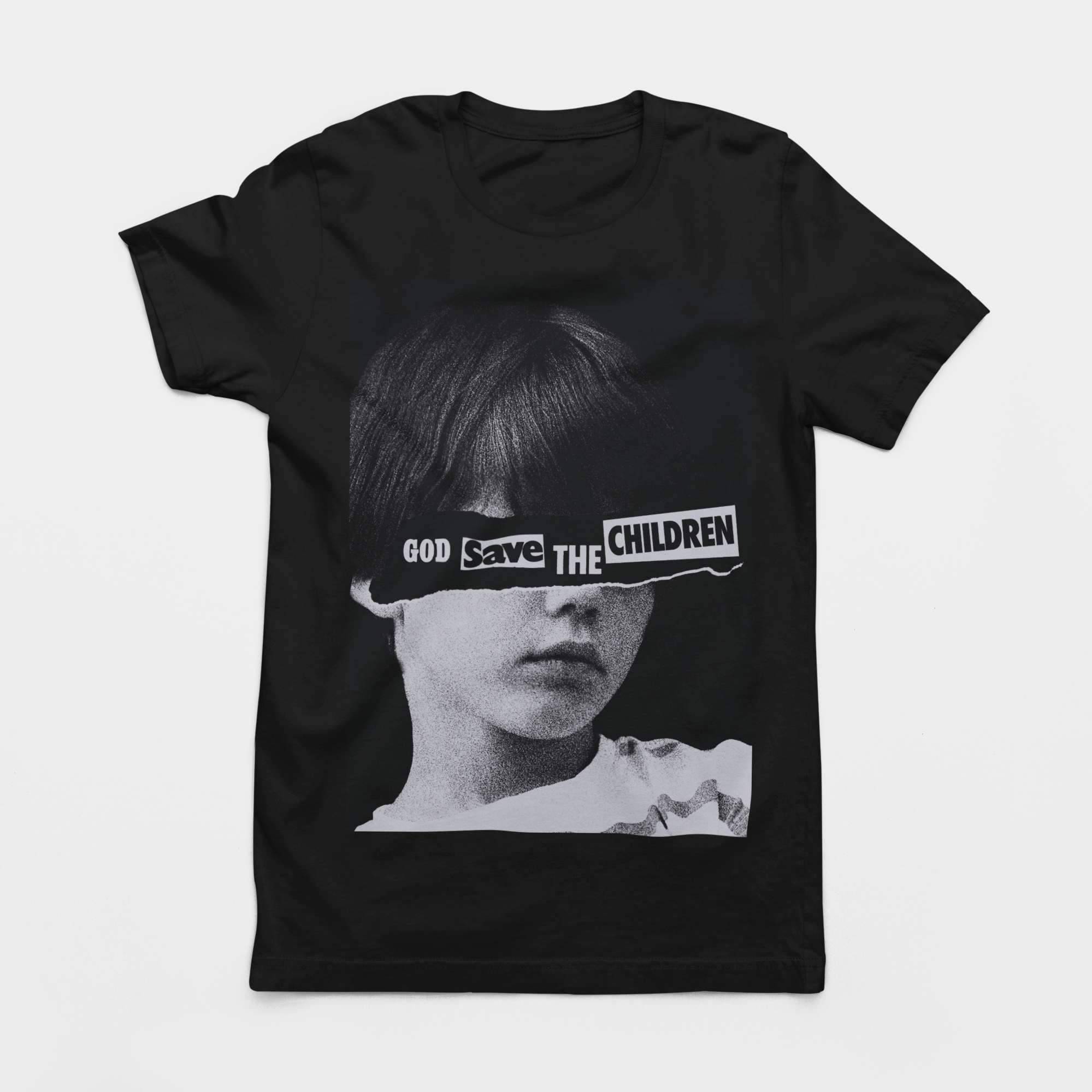 GOD SAVE THE CHILDREN UNISEX TEE