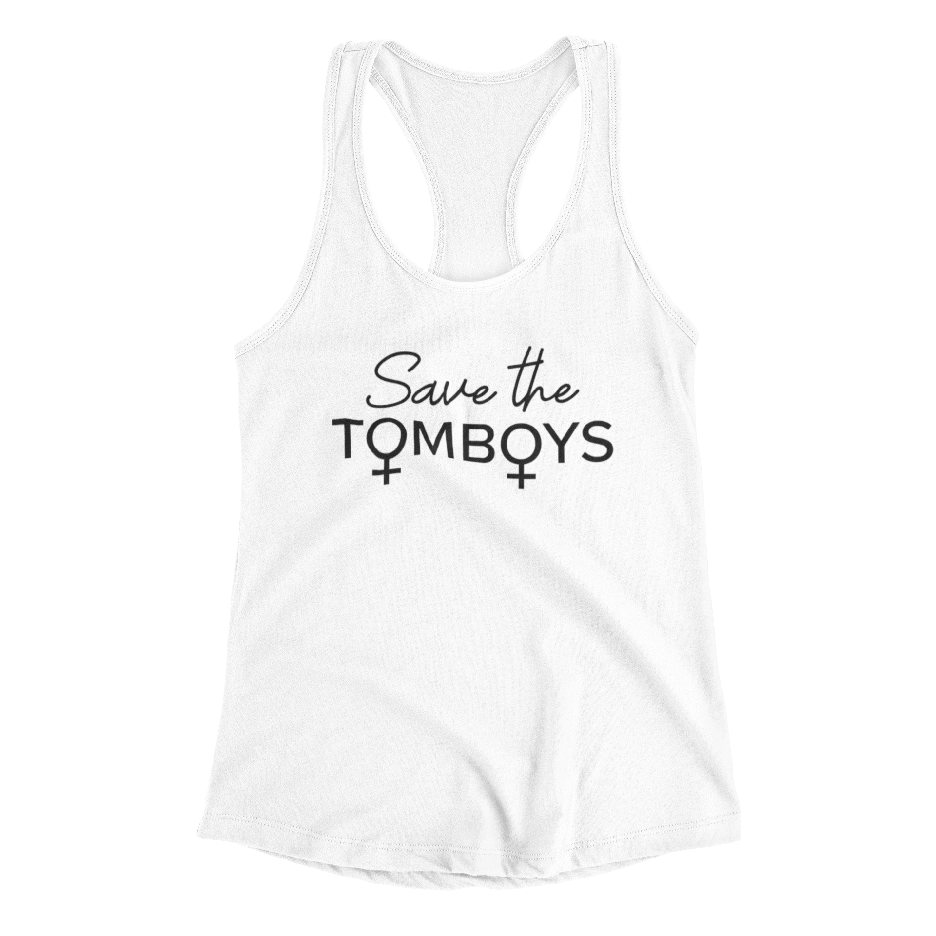 SAVE THE TOMBOYS WOMEN'S TANK TOP