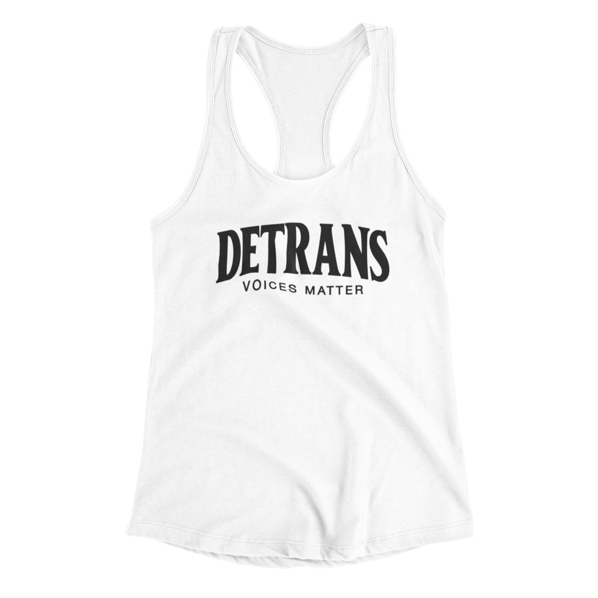 DETRANS VOICES MATTER WOMEN'S TANK TOP