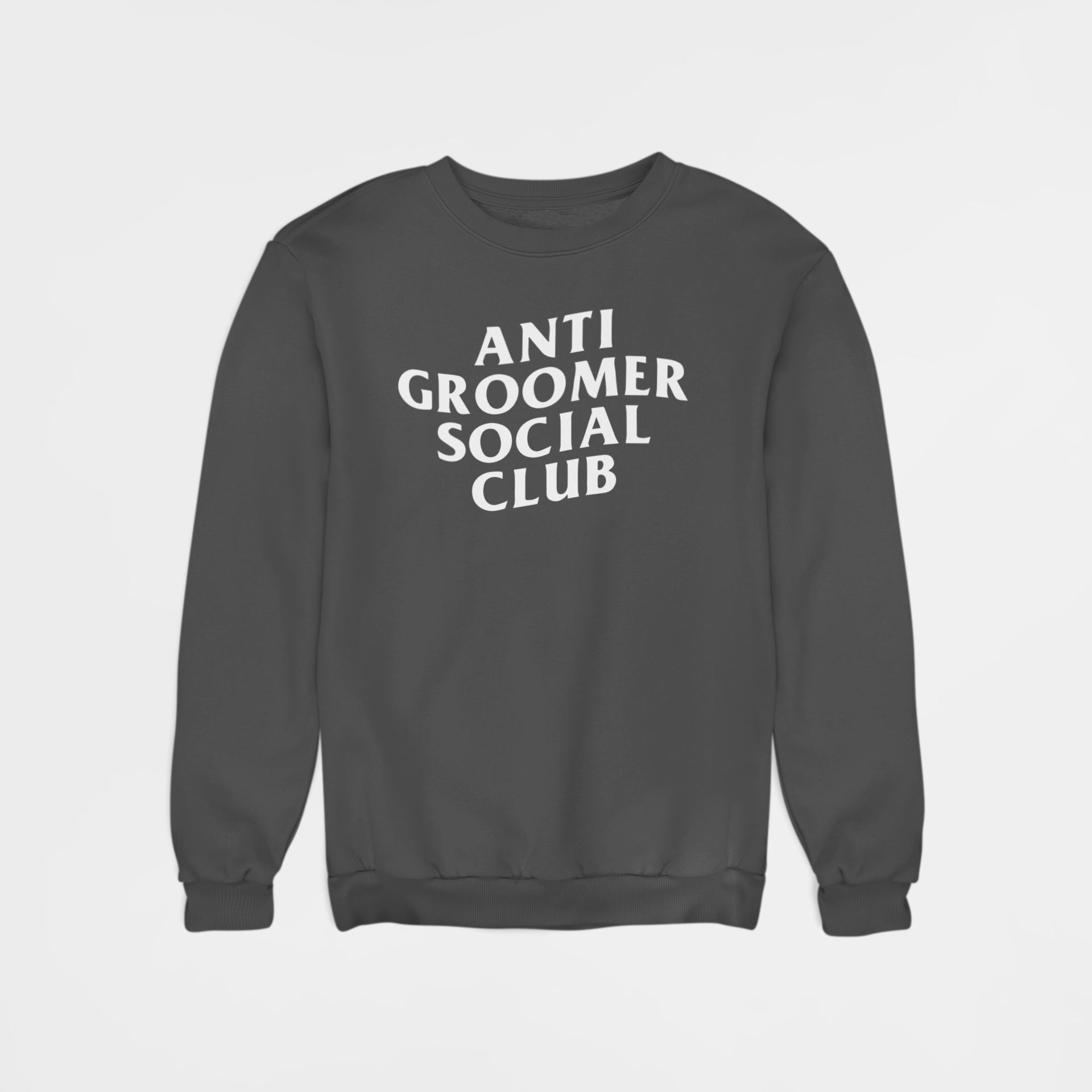 ANTI GROOMER SOCIAL CLUB SWEATSHIRT